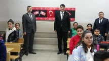 Kilis'te İlk Ders "Bayrak" Temasıyla İşlendi