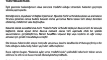 "Bakanlık Narin Güran cinayetine aylar sonra müdahil oldu" iddiasına yalanlama