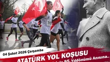 Denizli'de Atatürk İçin Koşulacak