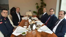 Salihli Emniyet Müdürü'ne Veda Yemeği