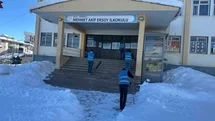 Muş'ta Okul Temizlik Desteği