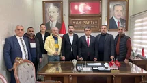 Ülkü Ocakları Tarsus İlçe Başkanı Işılar'dan, AK Parti Tarsus İlçe Başkanı İnan'a "Hayırlı Olsun " Ziyareti