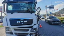 Kırkağaç’ta Tır Çarpışması: 1 Yaralı Durum İyi