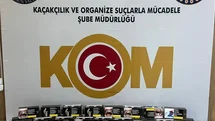 Samsun'da Kaçak Makaron Ele Geçirildi