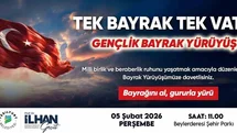 Malatya'da Gençlik Bayrak Yürüyüşü Düzenlenecek