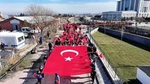 Yeşilyurt'ta Gençlik Bayrak Yürüyüşü Düzenlendi