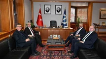 ÖSYM Başkanı Ersoy'dan Rektör Adıgüzel'e Ziyaret