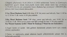 Tarsus Ziraat Odası 2026 Yevmiye Belirledi: Tarım İşçisi 1.270 TL, Budama İşçisi 1.400 TL!