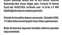 Elazığ'da Deprem Bilgilendirmesi