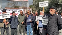 Aydın'da Deve Güreşi Protestosu