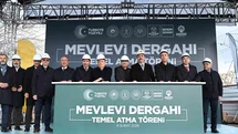 Konya'da Mevlevi Dergahı'nın Temeli Atıldı
