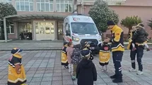 Sinop’ta minik öğrenciler ambulansı yakından tanıdı