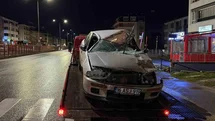 Eskişehir'de Trafik Kazası Yaralı