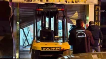 Kayseri'de Forkliftli Hırsızlık Olayı