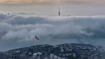 İstanbul'da Görsel Şölen: Yoğun Sis