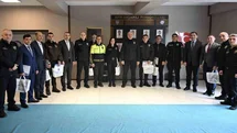 Düzce'de Emniyet Personeline Teşekkür Belgesi