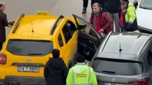 Bolu'da Taksi Kazası Meydana Geldi