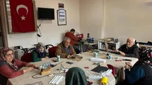 Sinop'ta Huzurevi Sakinlerinden El İşi Etkinliği