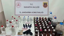 Sakarya'da Sahte Alkol Operasyonu