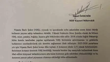 İsmail Özdemir'den Soru Önergesi