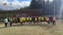Beyağaç'ta Polisle Dostluk Maçı Yapıldı