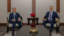 Hakan Fidan ve Al Thani Görüştü