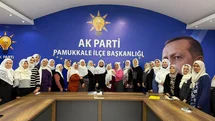 AK Partili Kadınlardan Başkan Güneş’e Destek