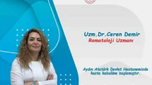 Aydın'da Yeni Romatoloji Uzmanı Göreve Başladı