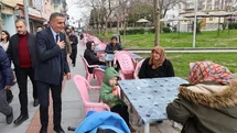 Başkan Şimşek Mahalle Ziyaretlerine Devam Ediyor