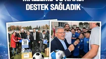 Kayseri'de Amatör Spor Kulüplerine Destek