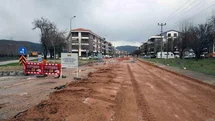 Menteşe'de Yol Yapım Çalışmaları Sürüyor