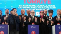 Balıkesir'de TOKİ Kura Çekimi Gerçekleşti