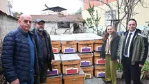 Manisa'da Arıcılara Sel Desteği