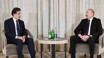Azerbaycan Cumhurbaşkanı Aliyev ile Barzani'nin Görüşmesi