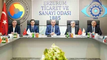ERZURUM'da ERKON Heyeti Ziyareti
