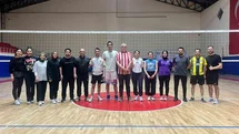 Vezirköprü'de Sağlık Çalışanları Voleybol Turnuvası Düzenlendi