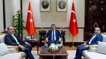Cumhurbaşkanı Yardımcısı Yılmaz ile Yalçın Görüştü