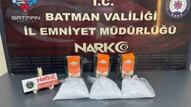 Batman'da Metamfetamin Yakalandı