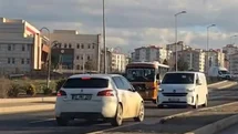 Ankara'da Ters Şeride Giren Sürücüye Ceza
