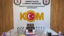 Samsun'da Kaçak İçki Operasyonu