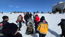 Uludağ'da Kızak Faciası Yaşandı