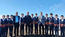 Aşkale'de Şampiyon Folklor Ekibi Tebrik Edildi