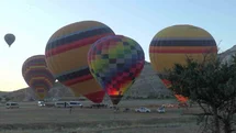 Kapadokya'da Balon Turizmi Başarıya Ulaşıyor