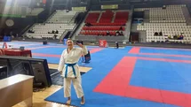Aliağa'da Karate Şampiyonu Nezahat Ayhan