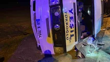 Kahramanmaraş'ta Minibüs Kazası: 10 Yaralı