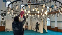 Ordu'da Camilerde Temizlik Çalışması