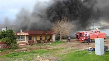 Antalya Kumluca'da Fırın Yangını