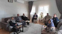 Gercüş’te şehit yakınları ve gazilere vefa ziyareti