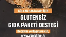Denizli'de Glütensiz Gıda Desteği Başladı