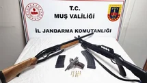Muş'ta Ruhsatsız Silah Operasyonu Gerçekleşti